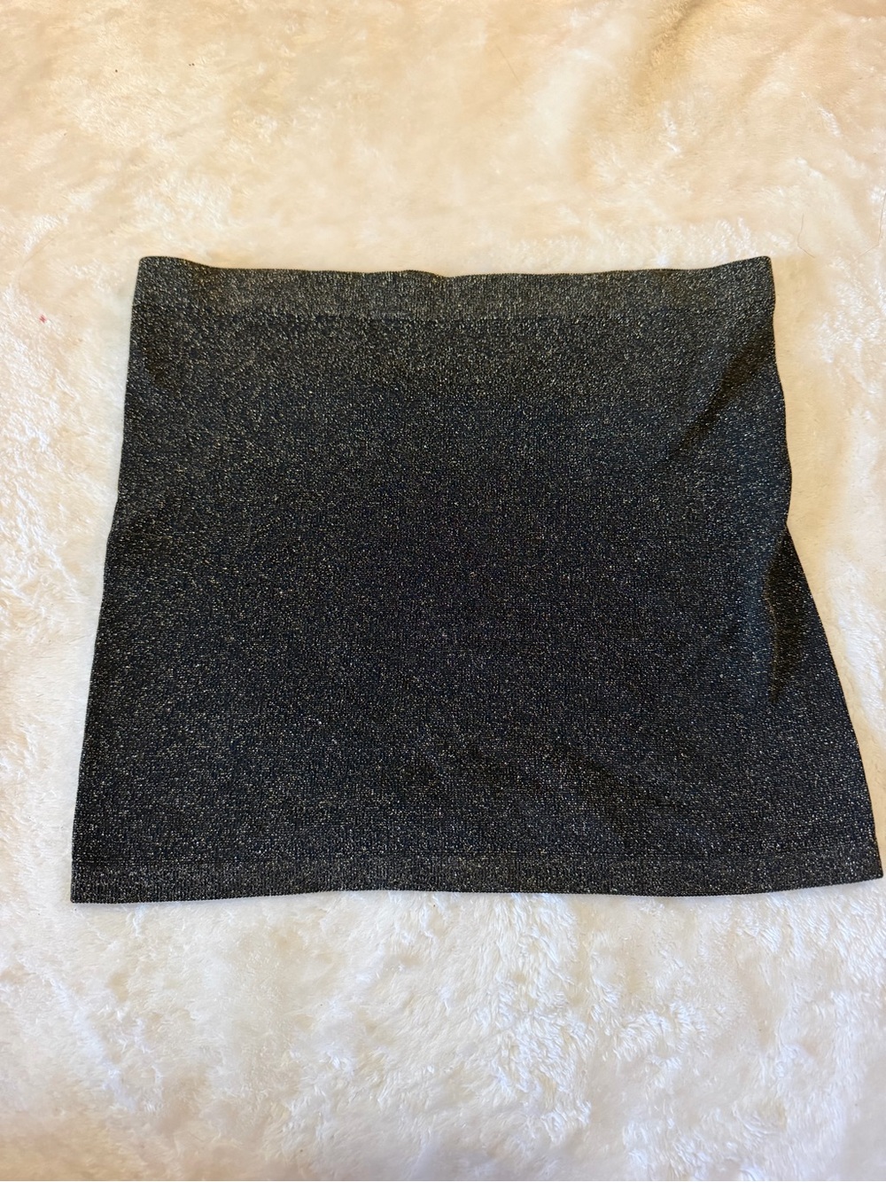 Urban Outfitters Black Sparkle Mini Skirt